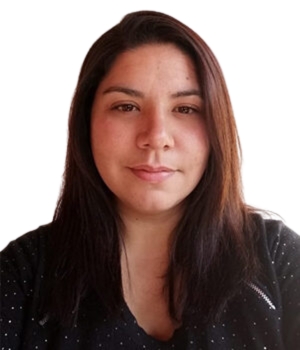 Foto facial Secretaria Administrativa de PIANE, Carla Arriaza