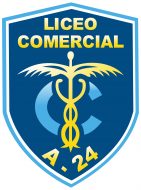 Logo Liceo Presidente Gabriel González Videla A24, con el nombre del establecimiento y figuras simbólicas. Este es uno de los liceos que acompaña el PACE UC.