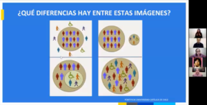 Imagen referencia de exclusión. segregación, integración e inclusión