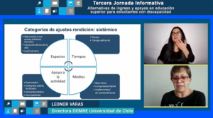 Exposición de Leonor Varas, directora de Demre