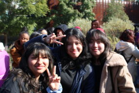 Estudiantes de Liceos PACE UC en Ceremonia Bienvenida Talleres